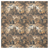 Vintages Spuk Haus Stoff (Muster)