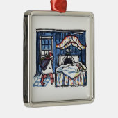 Vintages St. Nicolas Weihnachtsschmuck (Rechts)