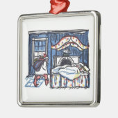 Vintages St. Nicolas Weihnachtsschmuck (Links)