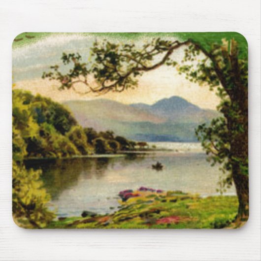 Vintages St. Paddy's Am Lago Mouspad Mousepad (Vorne)