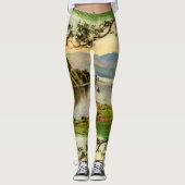 Vintages St. Paddy's Am Leggings (Vorderseite)