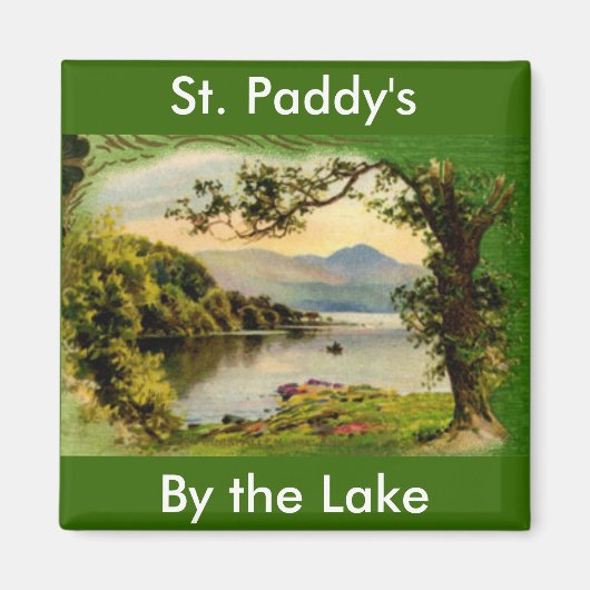 Vintages St. Paddy's Am See Magnet (Vorne)