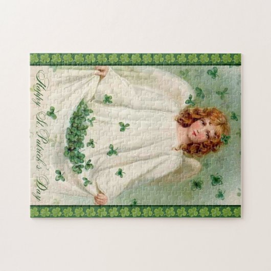 Vintages St Patrick Tagespuzzlespiel Puzzle (Horizontal)