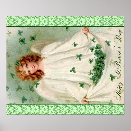 Vintages St. Patrick's Day Poster (Vorne)