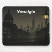Vintages Stadtbild Mousepad (Vorne)