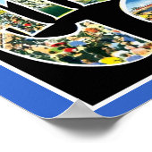 Vintages Stadtplakat Poster (Ecke)