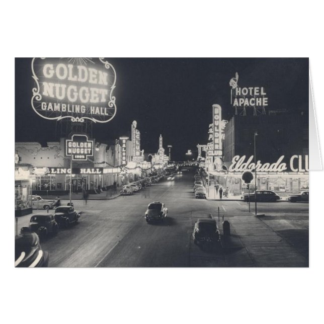 Vintages Stadtzentrum Las Vegas (Vorderseite (Horizontal))