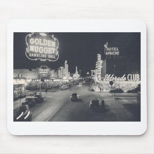 Vintages Stadtzentrum Las Vegas Mousepad (Vorne)