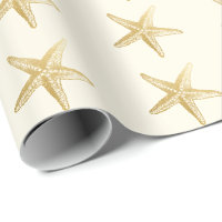 Vintages Starfish-Skizze-Elfenbein