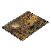 Vintages Steamdesign Notizblock (Linke Seite)