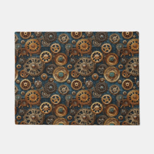 Vintages Steampunk Fußmatte