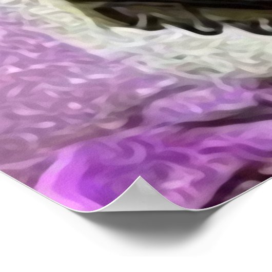 Vintages Steampunk-Uhrenkleippdoll Poster (Ecke)