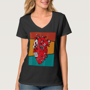 Vintages Steampunkherz T-Shirt
