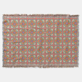 Vintages Steppdecken-Muster Decke (Vorderseite)