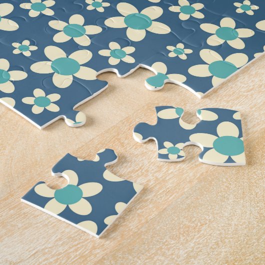 Vintages Steppmuster: Patchwork-Hintergrundmuster. Puzzle (Seite)