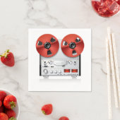 Vintages Stereo Paper Napkins Serviette (Beispiel)