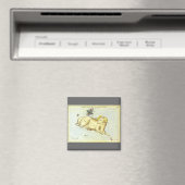 Vintages Sternbild, Astrologie Aries Ram Constella Magnet (In Situ (Geschirrspüler))