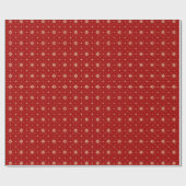 Vintages Sternmuster Geschenkpapier (Flach)