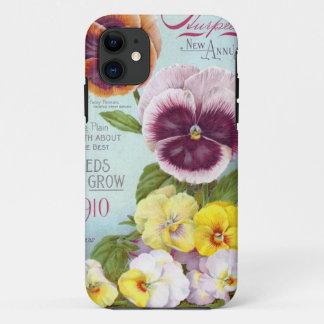 Vintages Stiefmütterchen Case-Mate iPhone Hülle