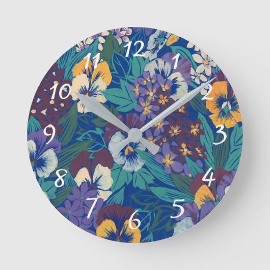 Vintages Stiefmütterchen rund um die Uhr (Vorderseite)