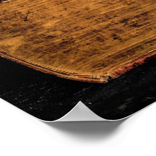 Vintages Stillleben Poster (Ecke)