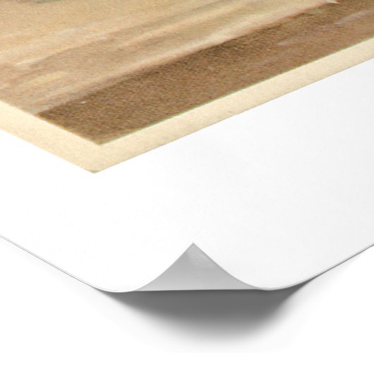 Vintages Stillleben Poster (Ecke)