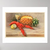 Vintages Stillleben Poster (Vorne)