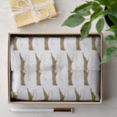 Vintages Stingray-Zeichnend Tissue Paper Seidenpapier (Geschenk)