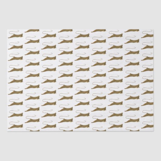 Vintages Stingray-Zeichnend Tissue Paper Seidenpapier (Vorderseite)