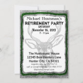 Vintages Stipendienformular Einladung (Rückseite)