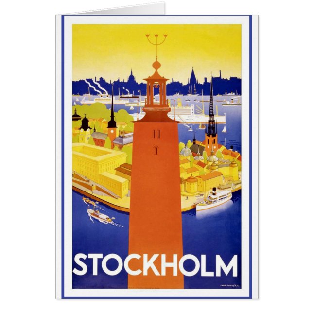 Vintages Stockholm Schweden (Vorne)