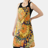 Vintages Stoffmuster: nahe Textur. Schürze (InSitu)