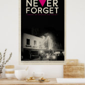 Vintages Stonewall Inn Vergessen Sie nie Poster (Küche)