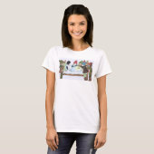 Vintages Storybook Fairytale Art. T-Shirt (Vorne ganz)