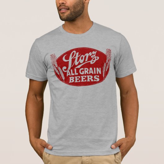 Vintages Storz Bier-Shirt T-Shirt (Vorderseite)