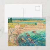 Vintages Strandbad Postkarte (Vorne/Hinten)