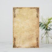 Vintages Strudel-Briefpapier Briefpapier (Stehend Vorderseite)