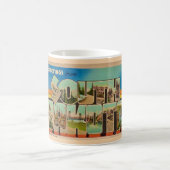 Vintages Süddakota Postkarte Tasse (Mittel)