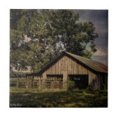 Vintages Südgeorgien Keramik Fliese (Vorderseite)