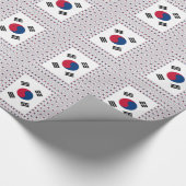 Vintages Südkorea Geschenkpapier (Ecke)