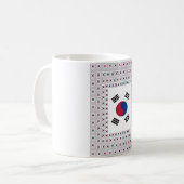 Vintages Südkorea Kaffeetasse (Vorderseite Links)