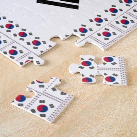 Vintages Südkorea Puzzle (Seite)