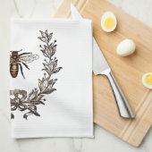 Vintages Summen Küchentuch (Viertel Falte)