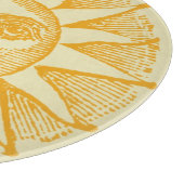 Vintages Sun-Glasschneiden-Brett Schneidebrett (Ecke)