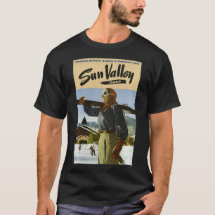 Vintages Sun Valley Idaho Reisen T-Shirt