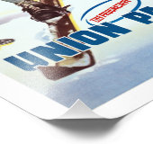 Vintages Sun Valley Idaho Ski Travel Poster (Ecke)