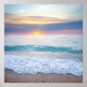 Vintages Sunset Beach Poster (Vorne)
