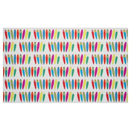 Vintages Surfbrett-Gewohnheits-Gewebe Stoff (Fat Quarter (45,7 x 55,9 cm))