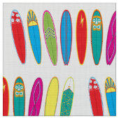 Vintages Surfbrett-Gewohnheits-Gewebe Stoff (Nahaufnahme)