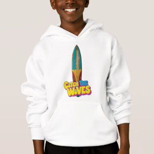 Vintages Surfbrett Hoodie